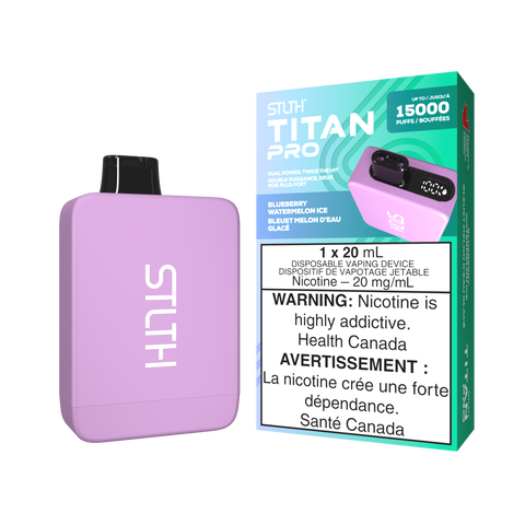 STLTH TITAN PRO DISPOSABLE - 15000 Puffs