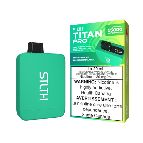 STLTH TITAN PRO DISPOSABLE - 15000 Puffs