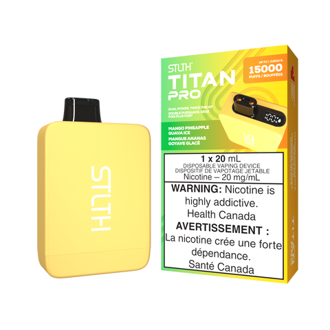 STLTH TITAN PRO DISPOSABLE - 15000 Puffs