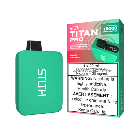 STLTH TITAN PRO DISPOSABLE - 15000 Puffs