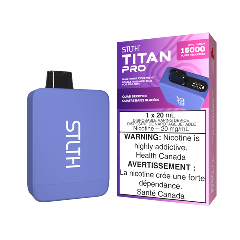 STLTH TITAN PRO DISPOSABLE - 15000 Puffs