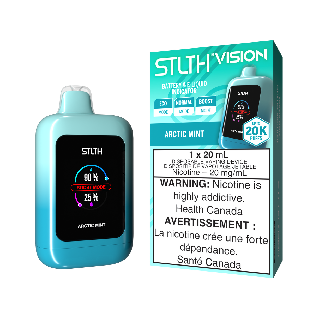 STLTH VISION DISPOSABLE - 20000 Puffs