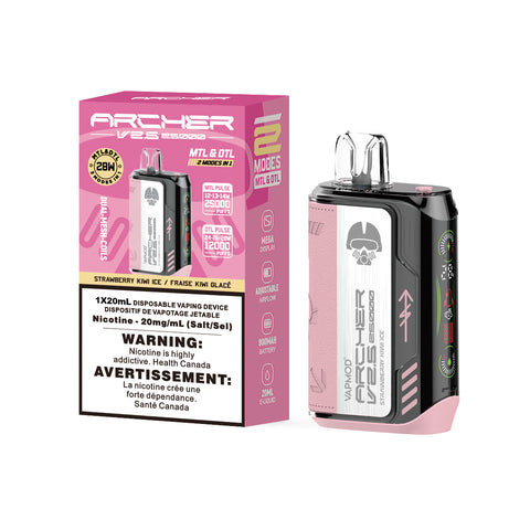 VAPMOD Archer V2.5 Disposable Vape - 25000 Puff