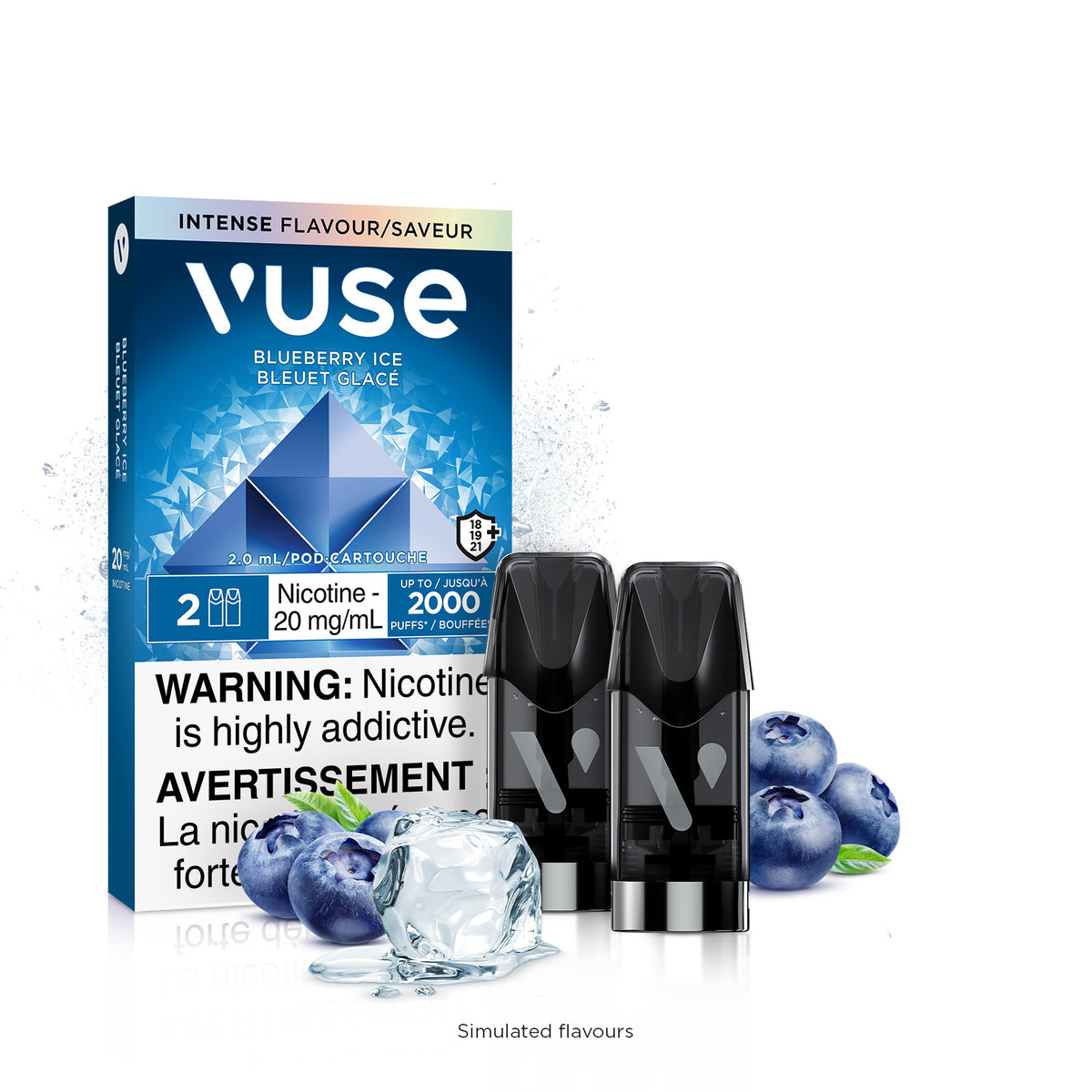 Vuse ePod Pods 2pk - Blueberry Ice