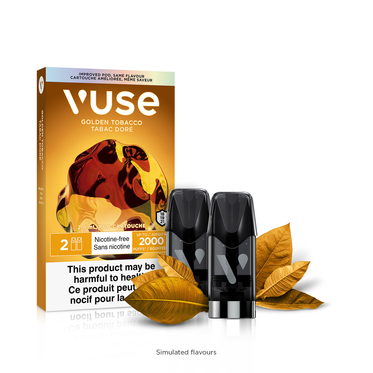 Vuse ePod Pods 2pk - Golden Tobacco