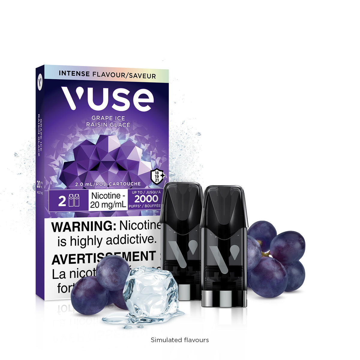 Vuse ePod Pods 2pk - Grape Ice