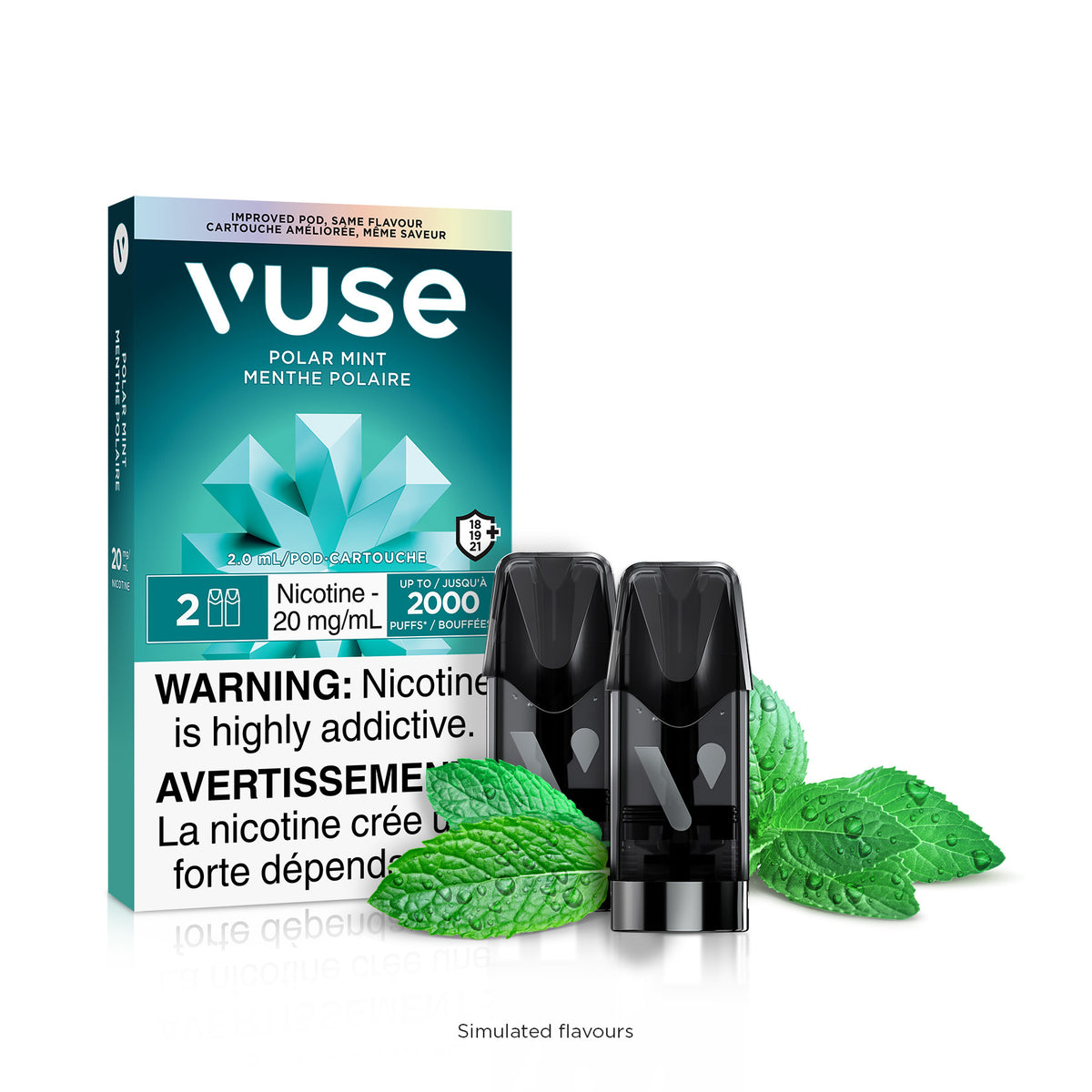 Vuse ePod Pods 2pk - Polar Mint (NEW)