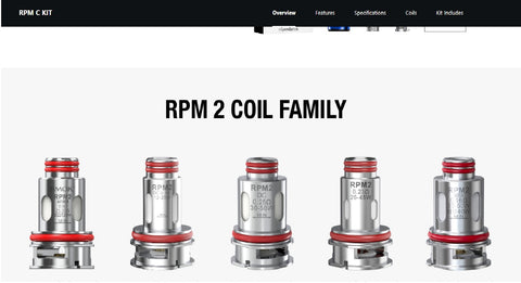 SMOK RPM C POD KIT [CRC]