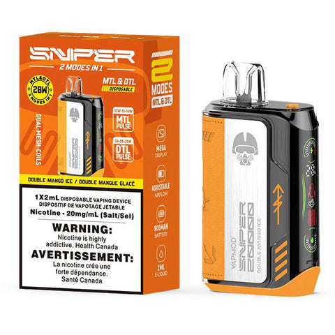 SNIPER 20000 BY VAPEMOD Disposable Vape - MTL & DTL