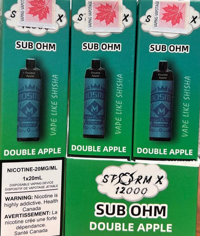 MOSMO STORM X SUB OHM Disposable - 12000 Puffs