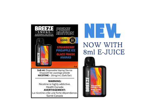Breeze Prime 6000 Disposable Vape
