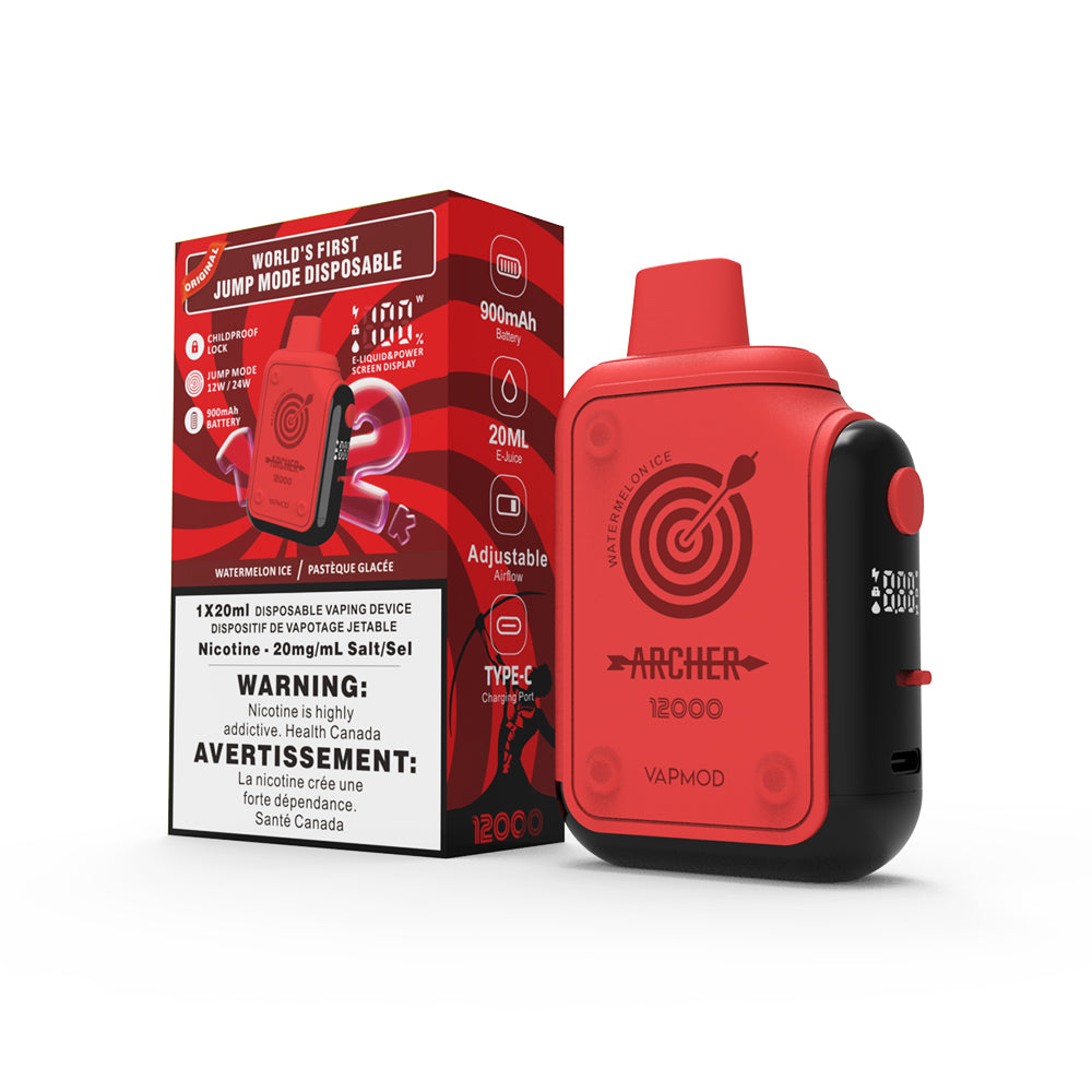 VAPMOD Archer 12000 Disposable - Watermelon Ice