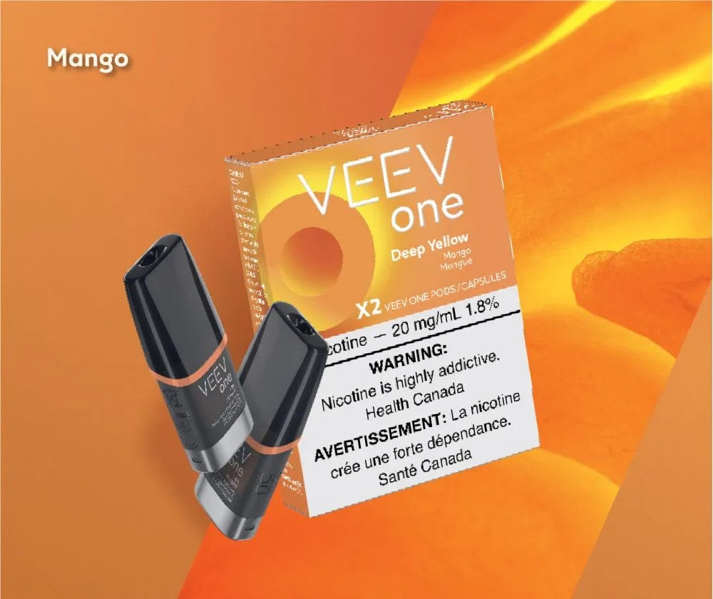 Veev One Pods 2PK 20mg/ml: Deep Yellow (Mango)