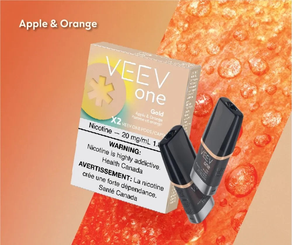 Veev One Pods 2PK 20mg/ml: Gold (Apple & Orange)