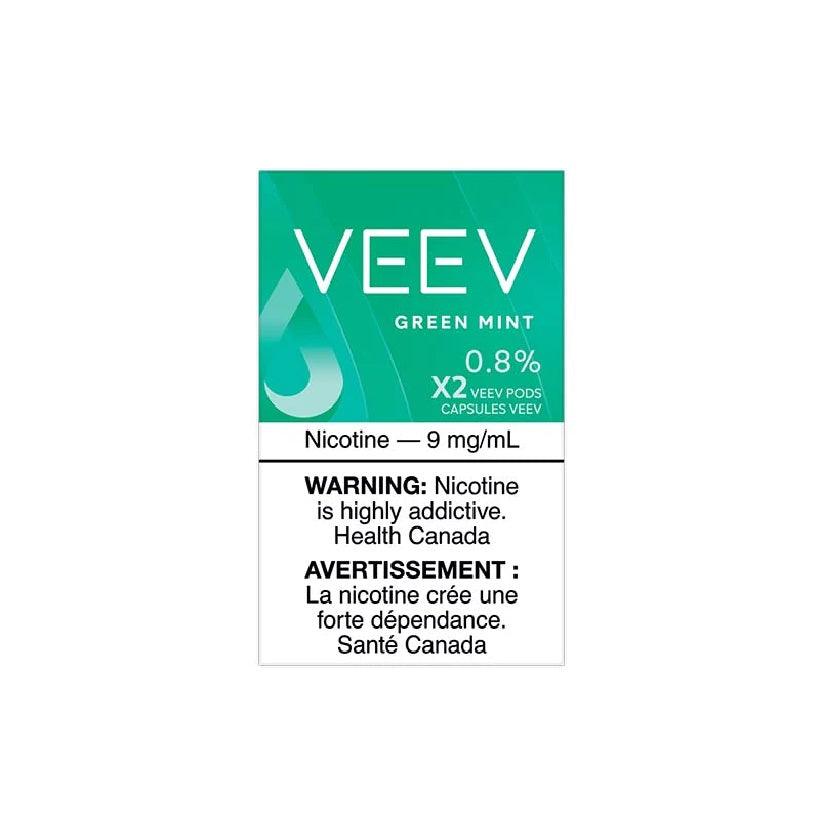 Veev Pods 2PK GREEN MINT 0.8%