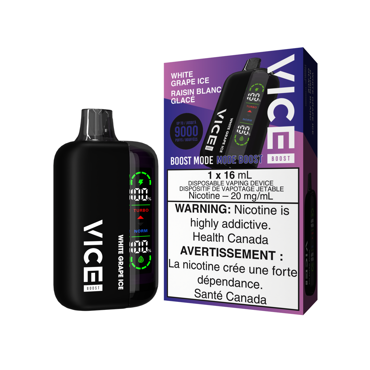 VICE BOOST DISPOSABLE - 9000 Puffs