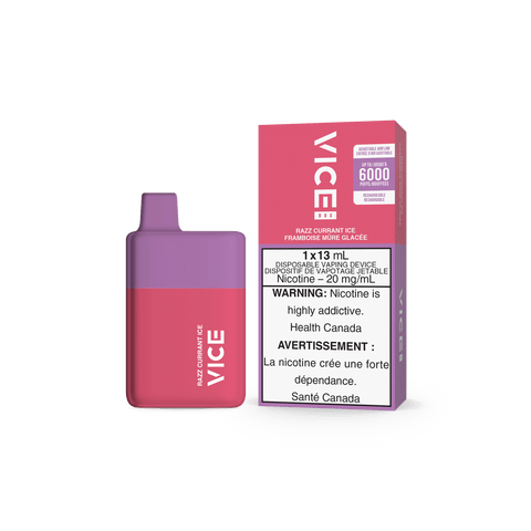 VICE BOX DISPOSABLE - 6000 Puffs - HM Vape