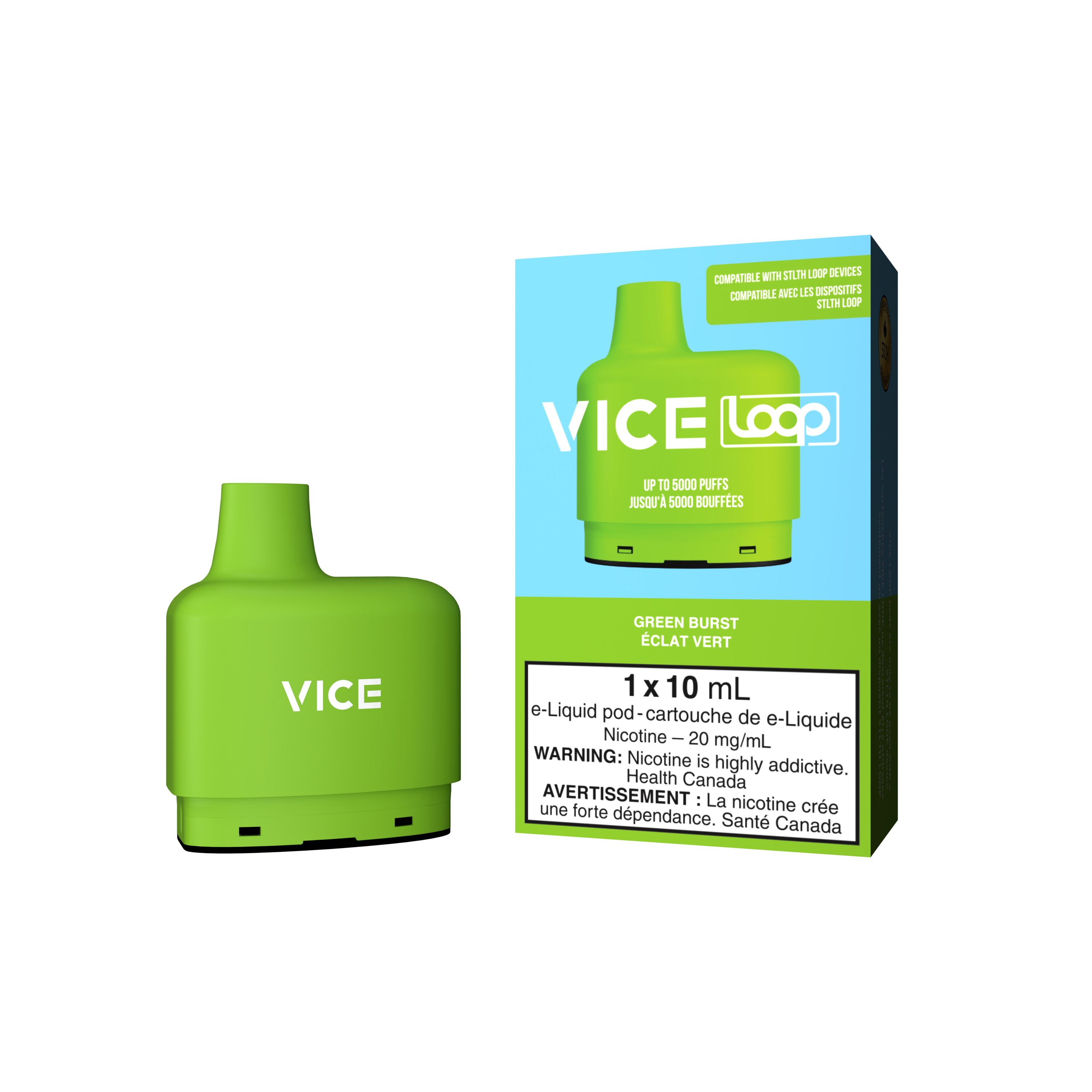 VICE LOOP POD - GREEN BURST