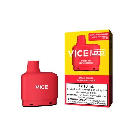 VICE LOOP POD - STRAWBERRY KIWI ICE