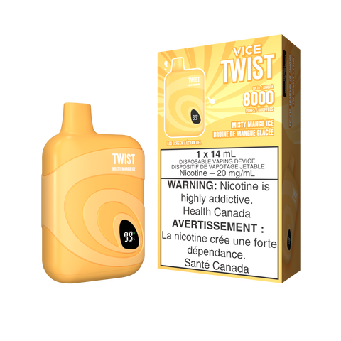 VICE TWIST 20MG DISPOSABLE - 8000 Puffs