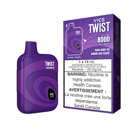 VICE TWIST 20MG DISPOSABLE - 8000 Puffs