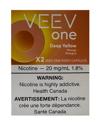 Veev One Pods 2PK 20mg/ml: Deep Yellow (Mango)