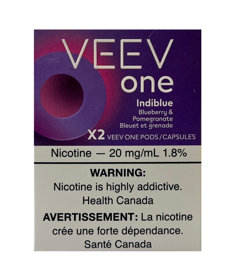 Veev One Pods 2PK 20mg/ml: Indiblue (Blueberry & Pomegranate)