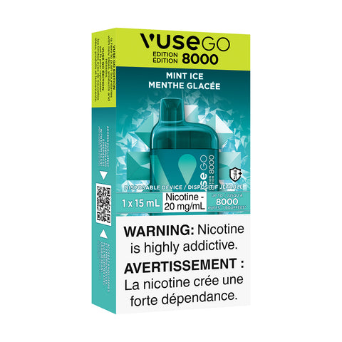 VUSE GO 8000 - MINT ICE