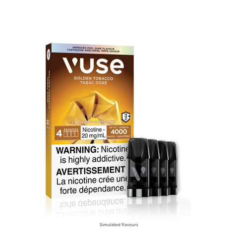 Vuse ePod Pods 4pk - Golden Tobacco Balanced