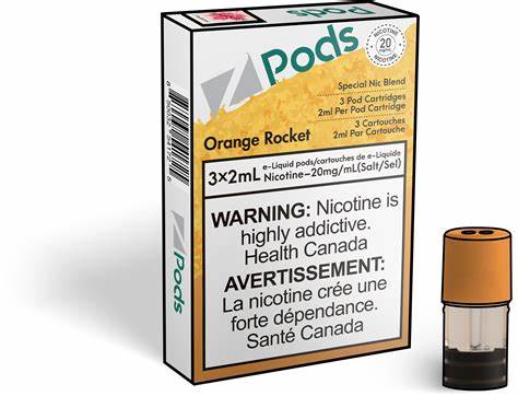 Z Pods 20MG - ORANGE ROCKET