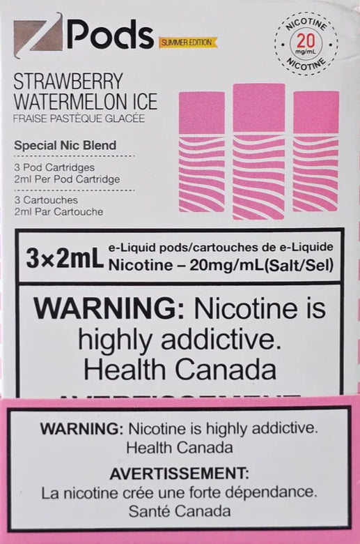 Z Pods 20MG - Strawberry Watermelon Ice