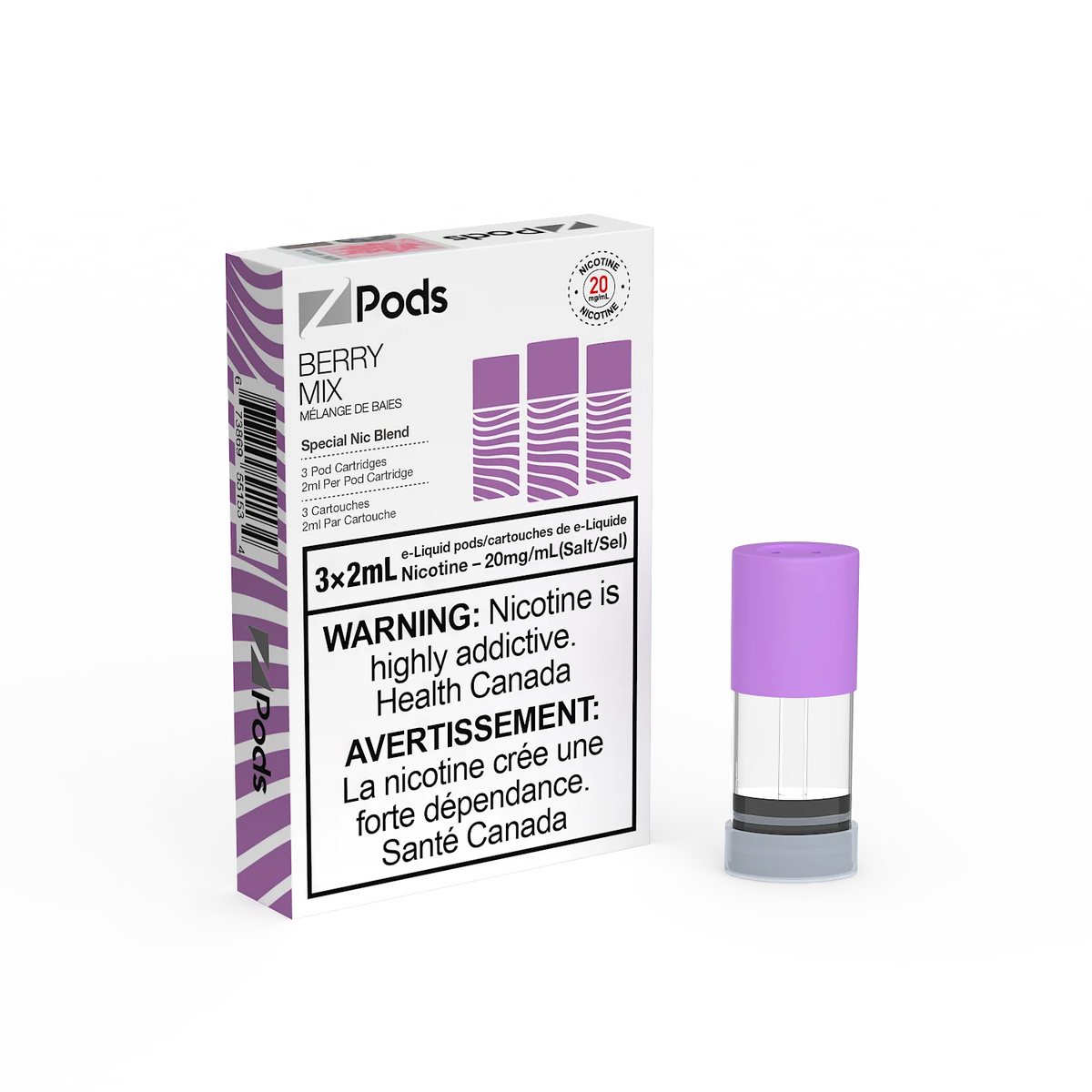 Z Pods 20MG - Berry Mix