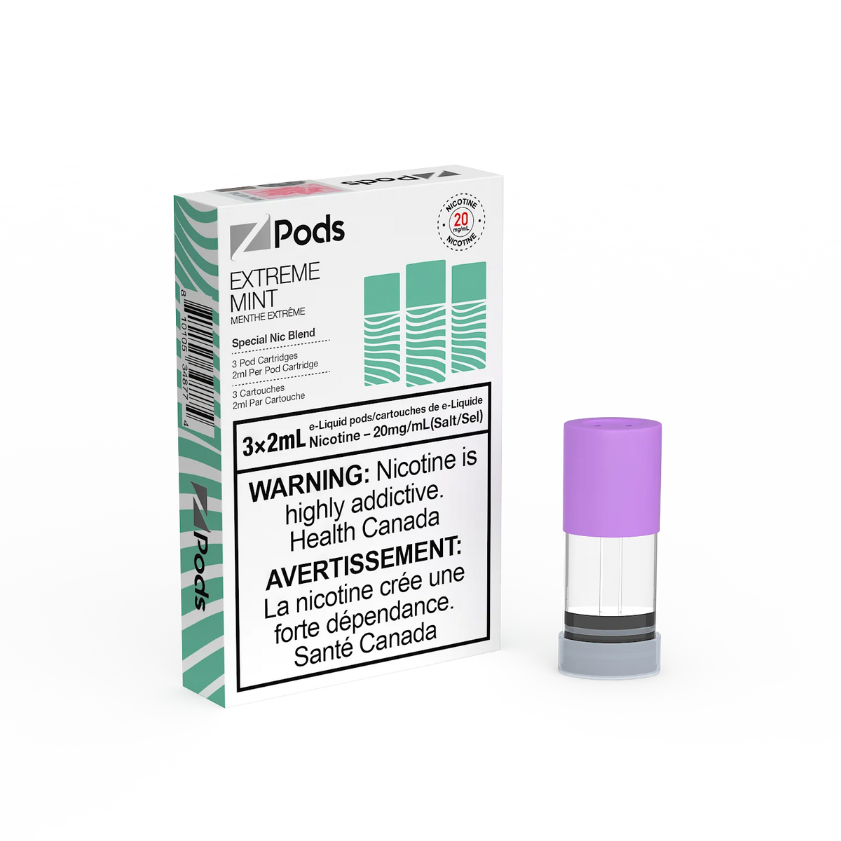 Z Pods 20MG - EXTREME MINT