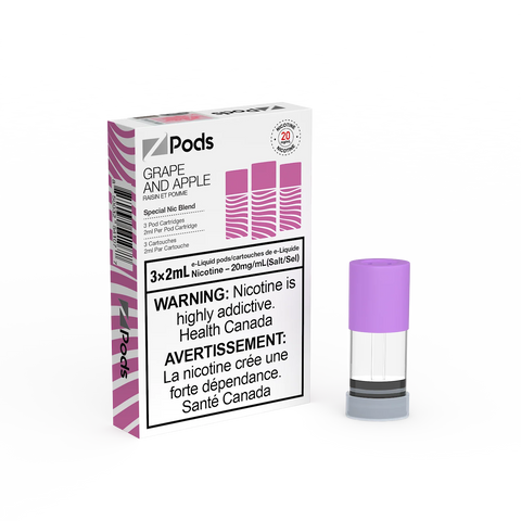 Z Pods 20MG - Grape and Apple