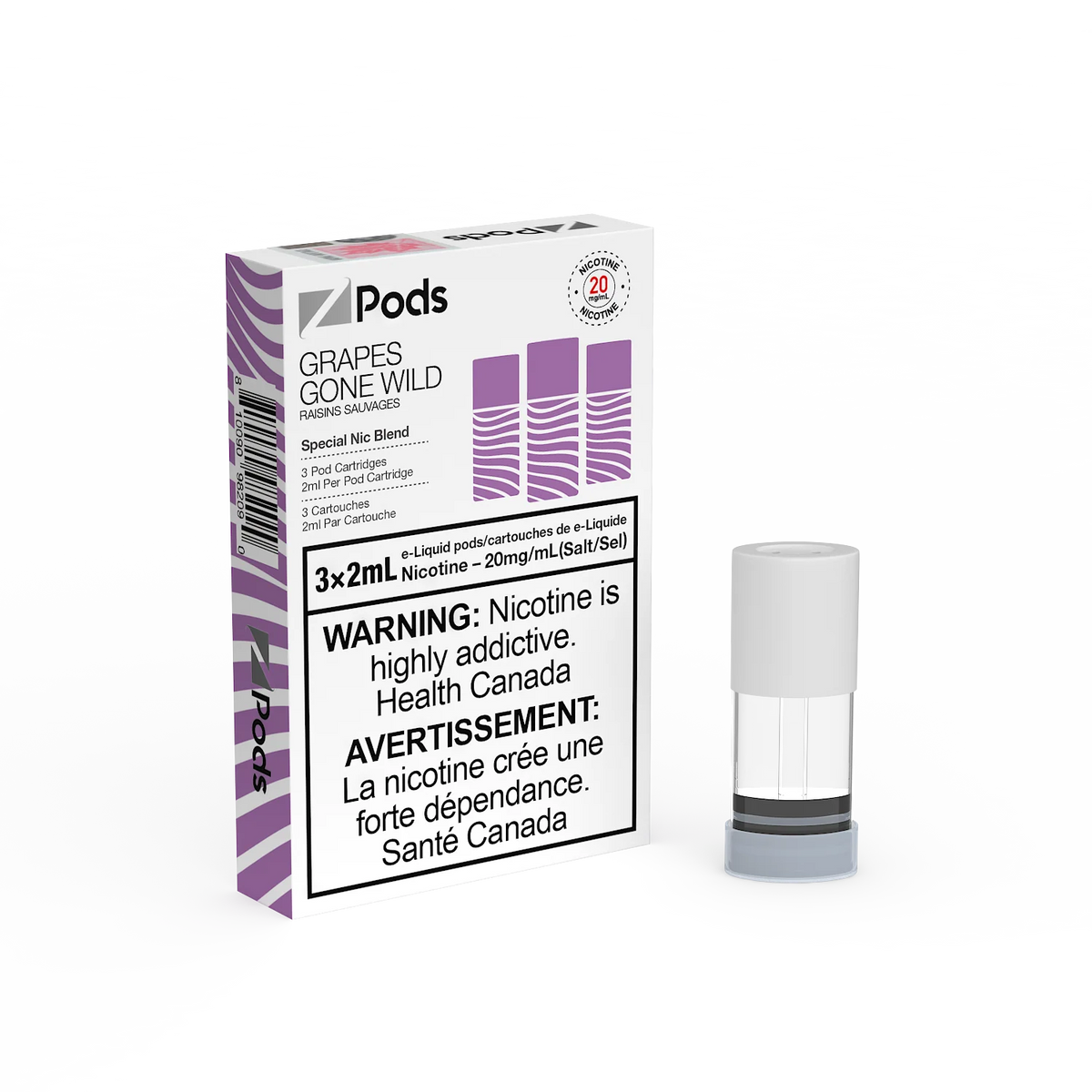 Z Pods 20MG - Grapes Gone Wild