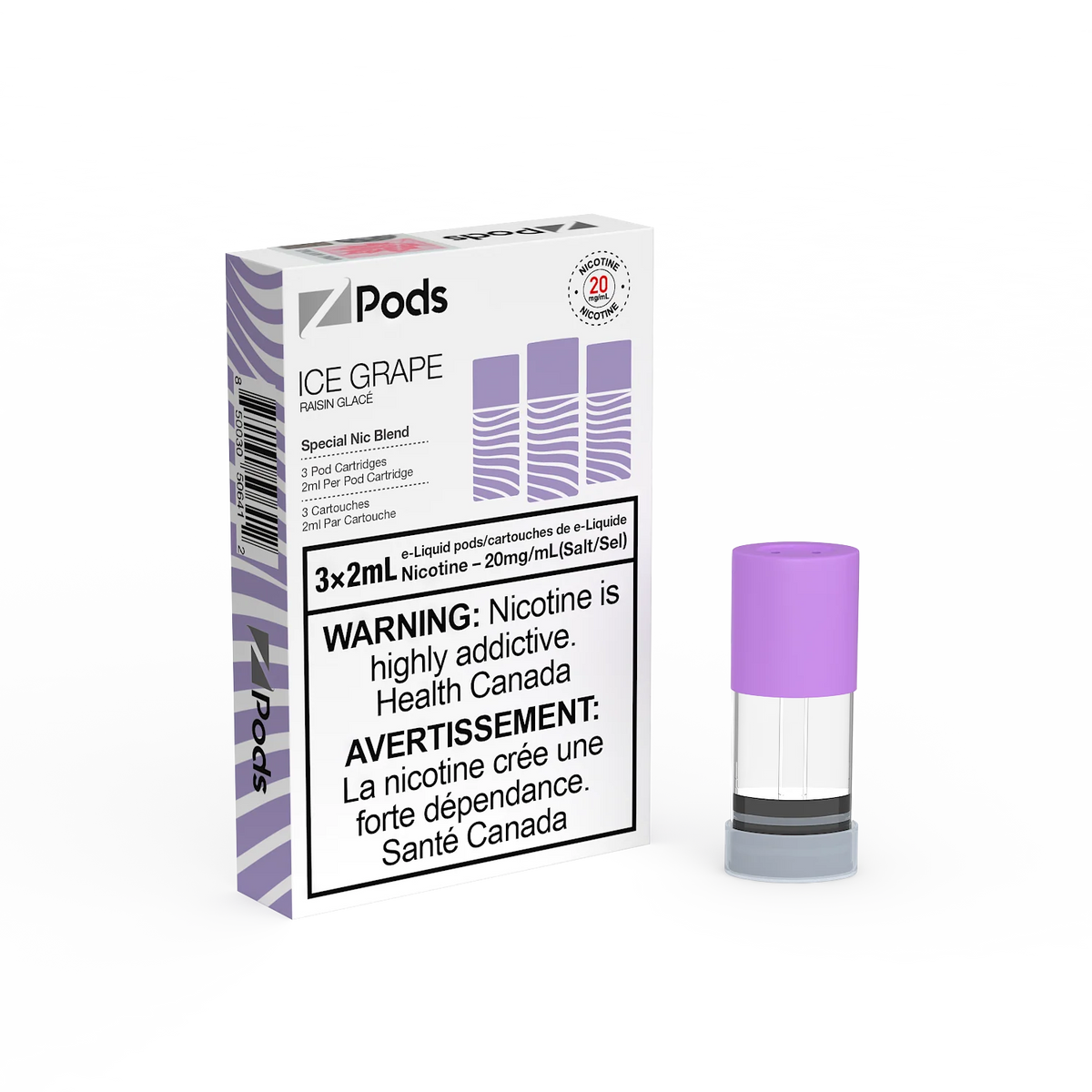 Z Pods 20mg - Ice Grape