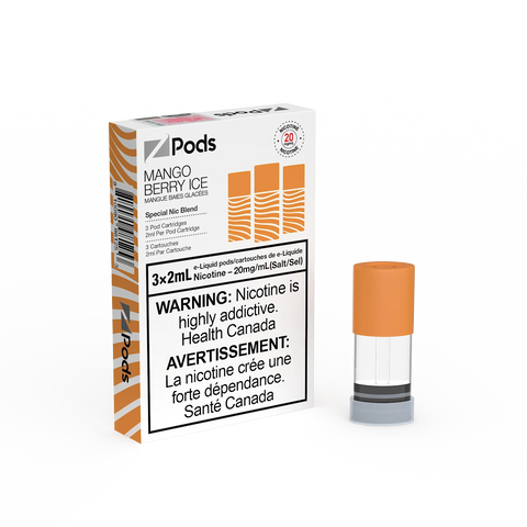 Z Pods 20mg - MANGO BERRY ICE