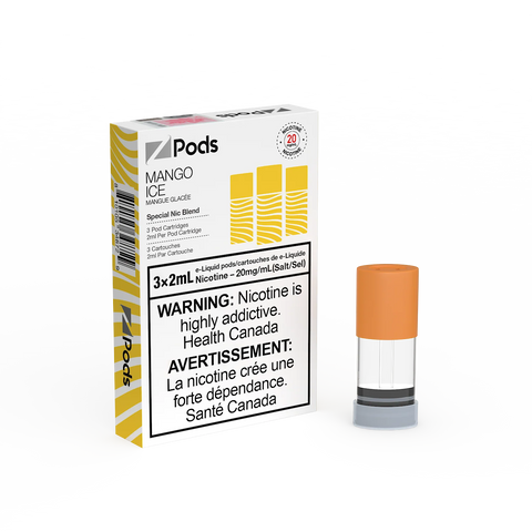 Z Pods 20mg - Mango Ice