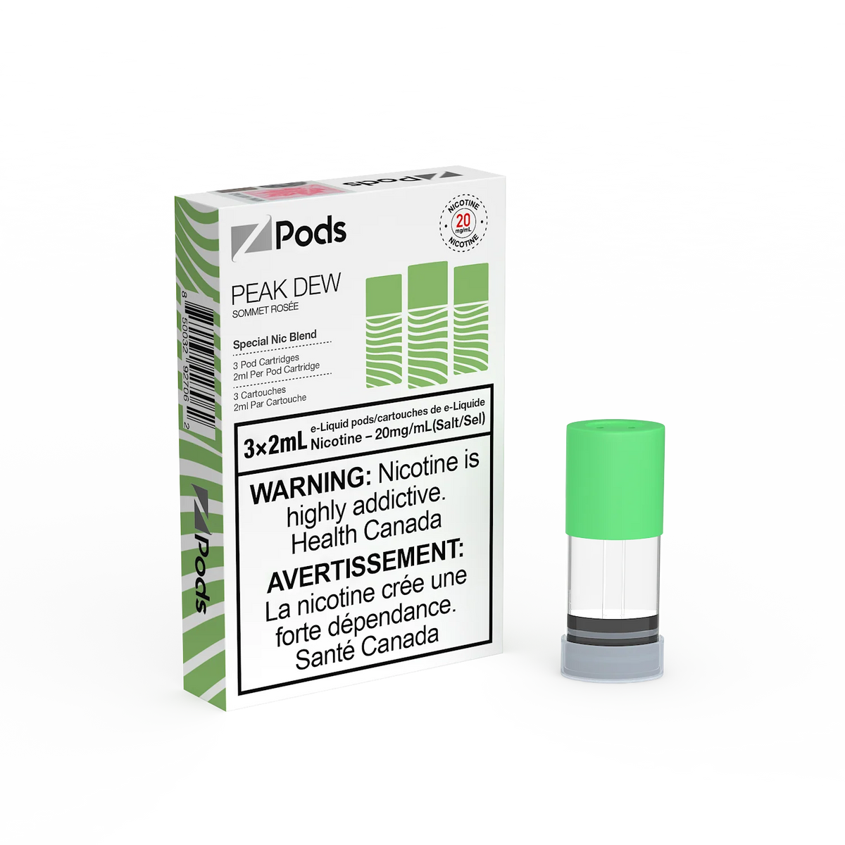 Z Pods 20MG - Peak Dew