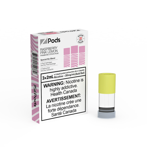 Z Pods 20MG - Raspberry Pink Lemon
