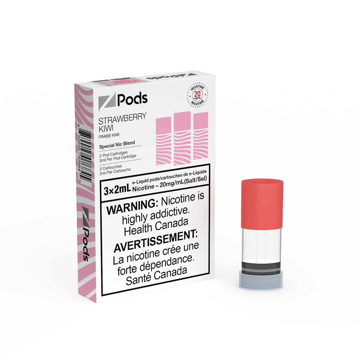Z Pods 20mg - Strawberry Kiwi