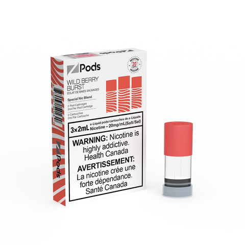 Z Pods 20mg - Wild Berry BURST
