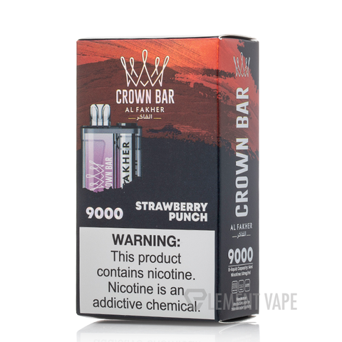 al fakher vape 9000 Al Fakher Crown Bar Crystal 9000 main image 0