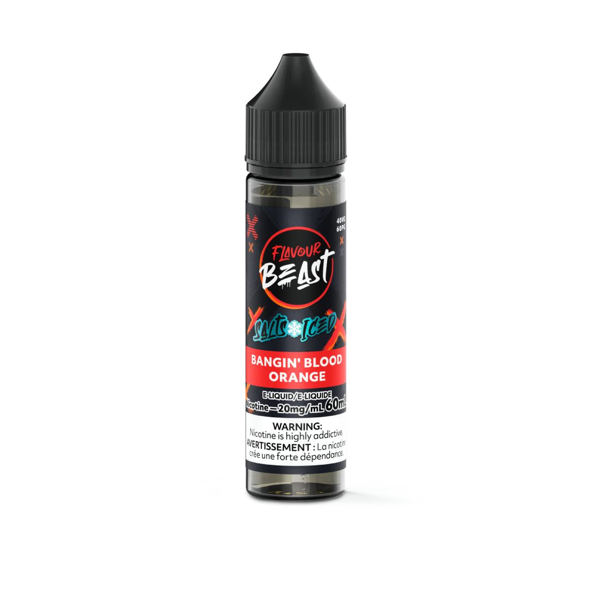 Flavour Beast E-Liquid Salt - Bangin' Blood Orange (ICED)