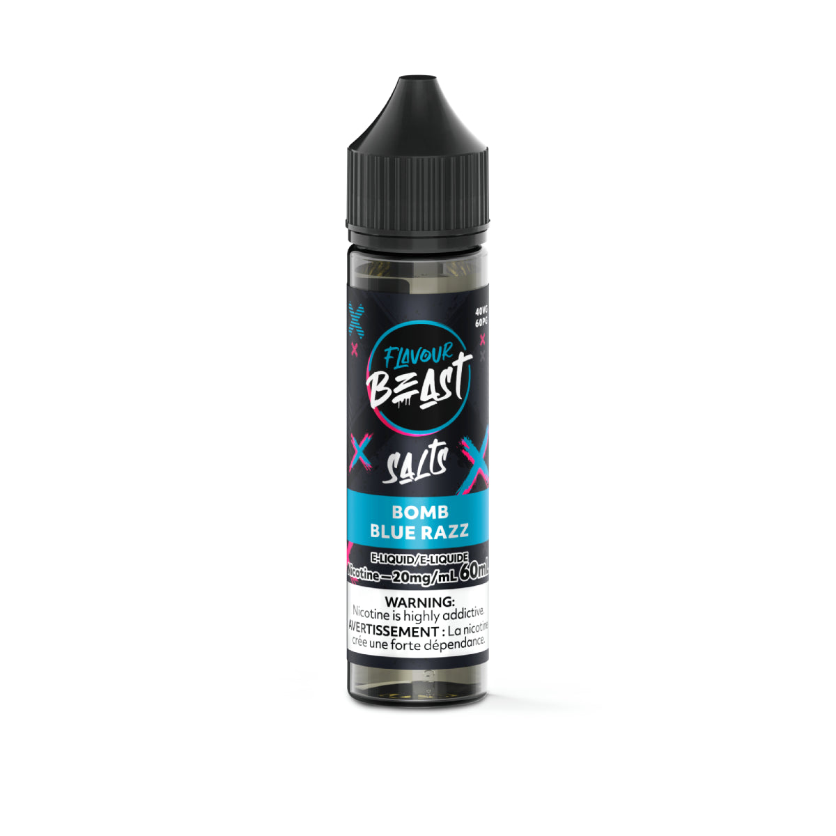 Flavour Beast E-Liquid - Bomb Blue Razz