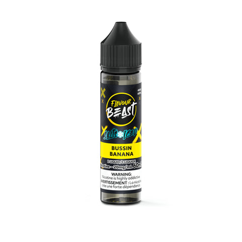 Flavour Beast E-Liquid Salt - Bussin Banana Iced