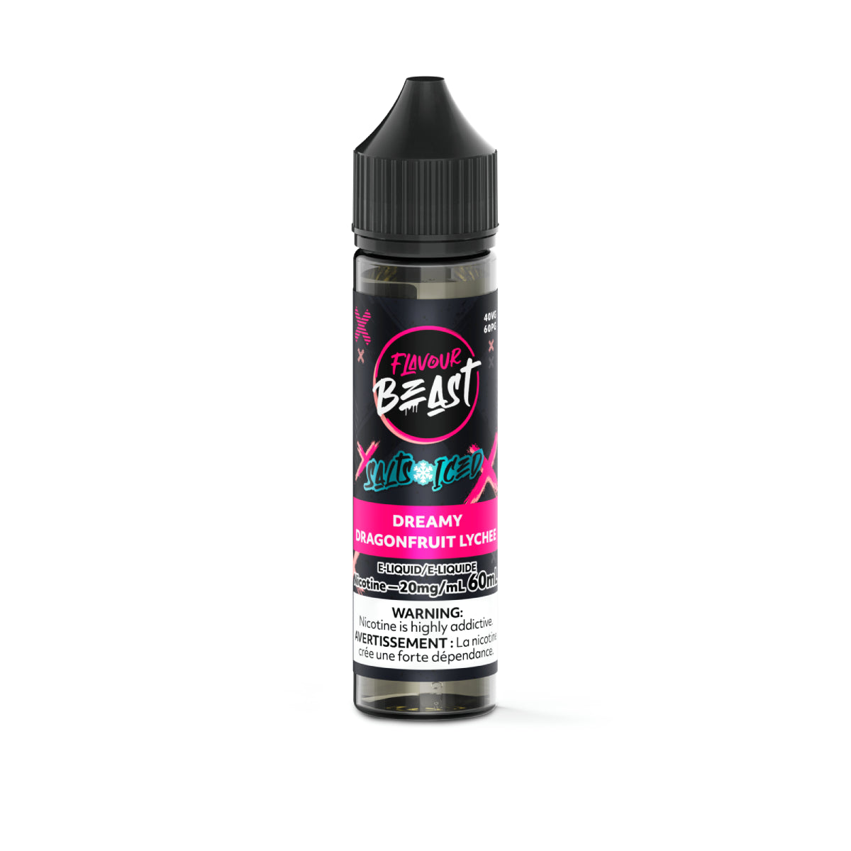 Flavour Beast E-Liquid Salt - Dreamy Dragon fruit Lychee Iced