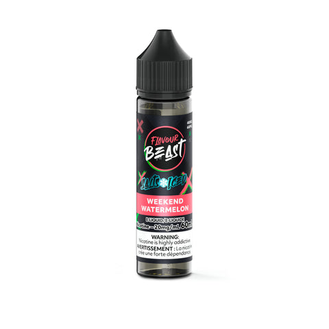 Flavour Beast E-Liquid Salt - WEEKEND WATERMELON ICED