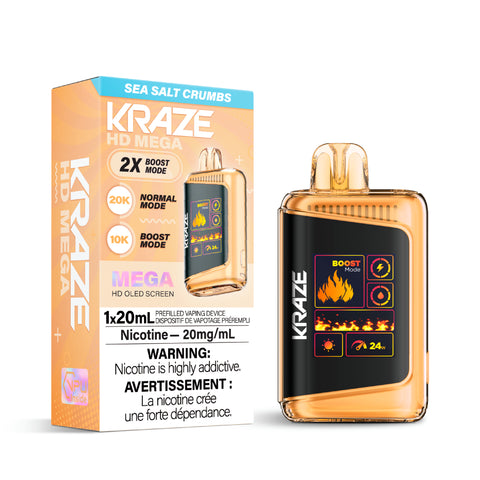 Kraze HD Mega Disposable - 20000 Puffs