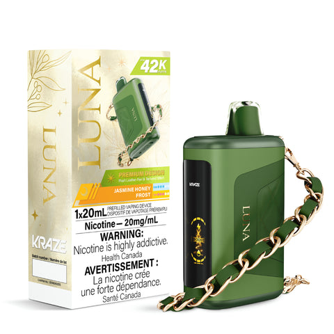 Kraze LUNA Disposable - 42000 Puffs